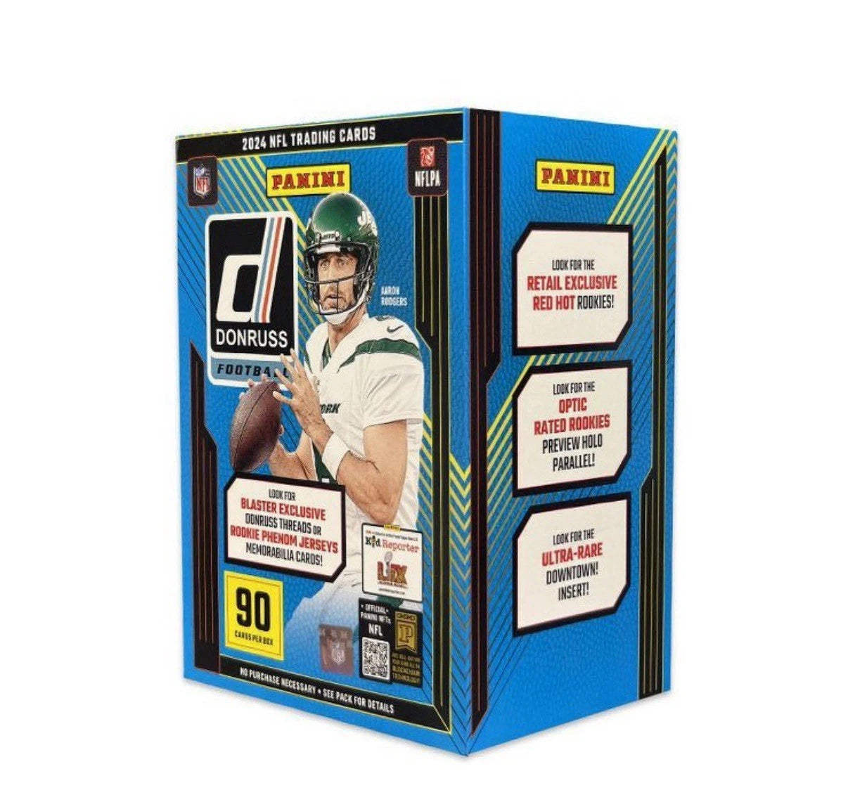 2024 NFL Donruss Football Cards Blaster Box
