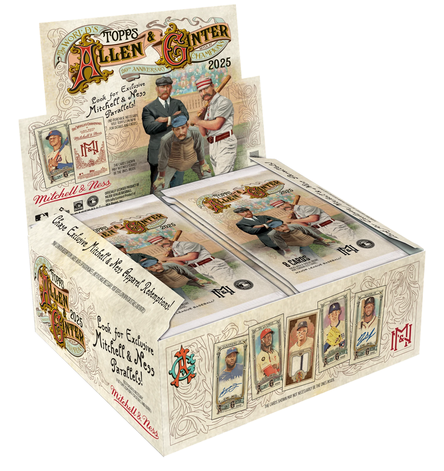 2025 TOPPS ALLEN & GINTER MITCHELL & NESS HOBBY BOX