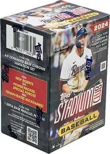 2024 Topps Stadium Club Baseball 8-Pack Blaster Box Factory Sealed