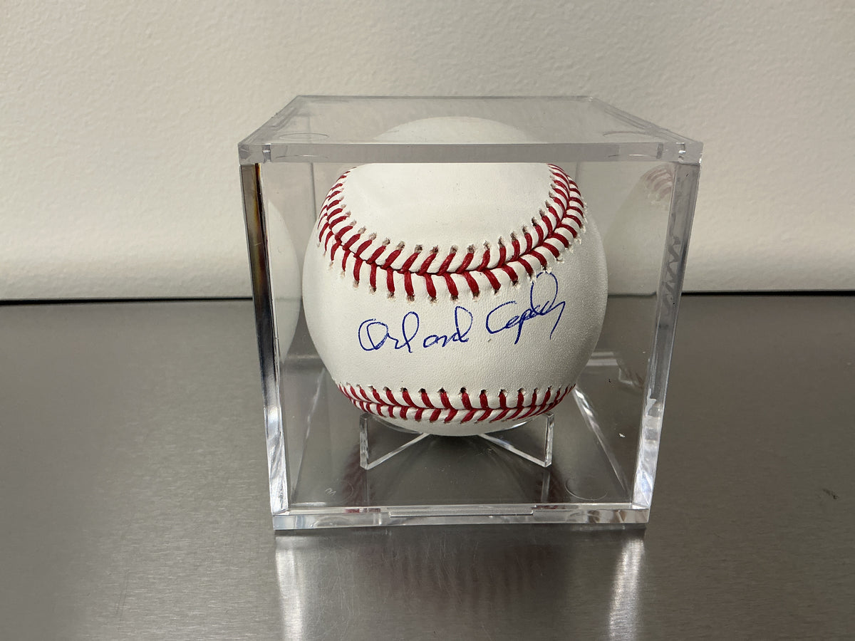 Orlando Cepeda Autographed OMLB Baseball (BAS COA)
