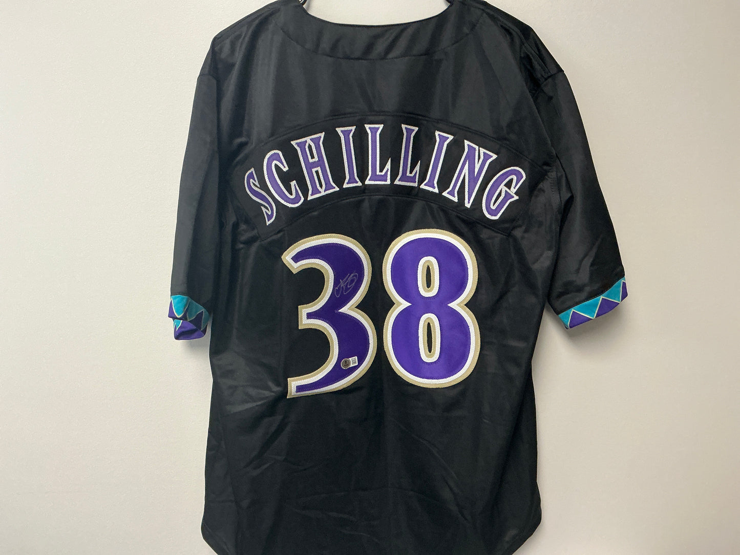 Curt Schilling Autographed Custom Jersey