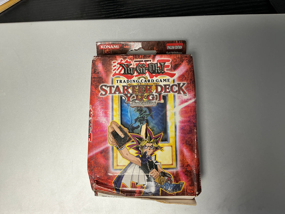 YuGiOh - 1st Ed. Sealed Yugi Evolution Starter Deck Damaged