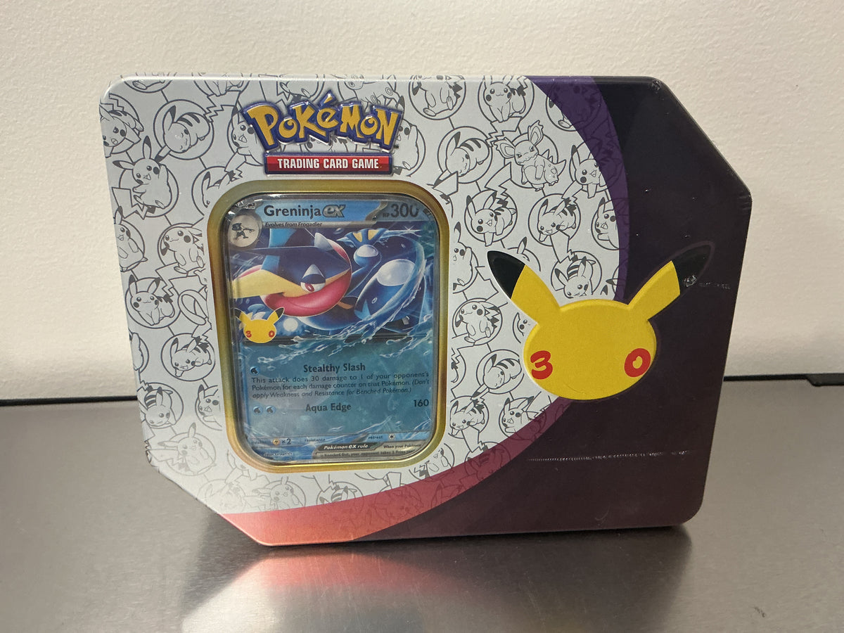 30th Celebration ex Tin (Greninja ex)