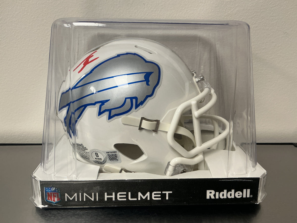 James Cook Autographed Bills Mini Helmet (Beckett COA)