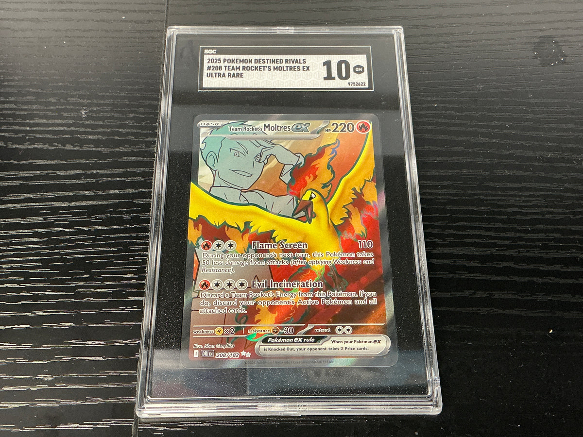 Destined Rivals #208/182 TR’s Moltres ex SGC 10