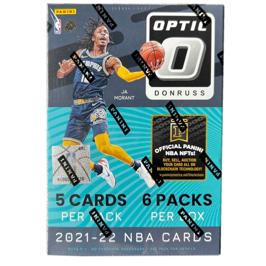 2021-22 Panini Donruss Optic Basketball Blaster Box