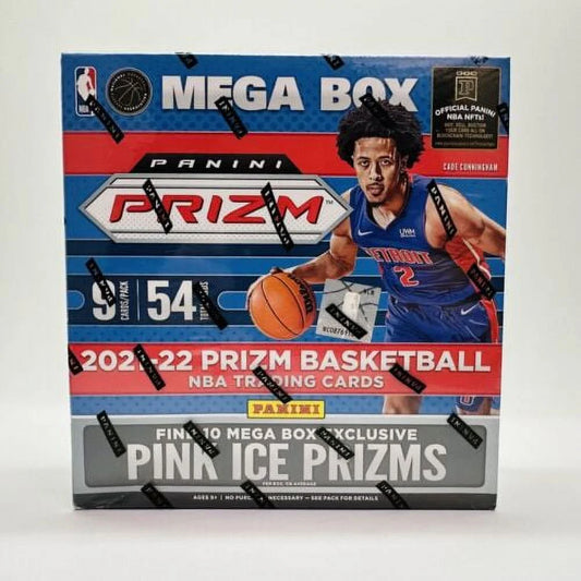 2021-22 Panini Prizm Basketball Mega Box Trading Cards