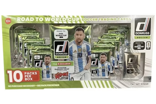 2025-26 Donruss Road FIFA World Cup Soccer 10 Pack Box