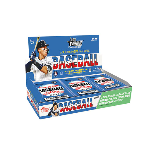 2025 Topps Heritage High Number Baseball Factory Sealed Hobby Box