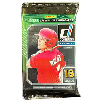 2026 Panini Donruss Baseball Hobby Pack