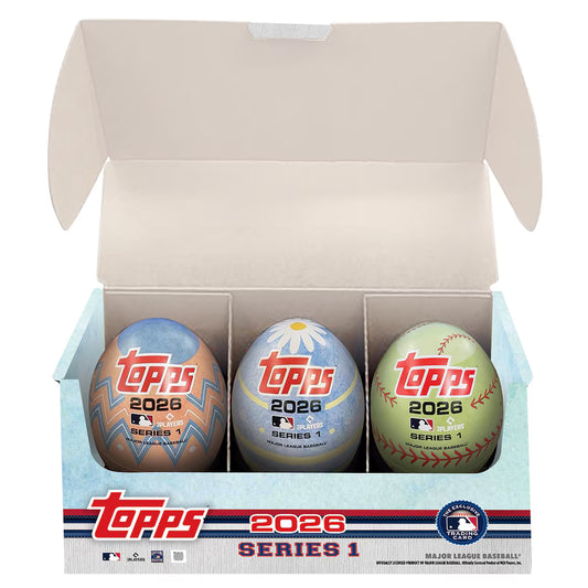 2026 Topps Baseball Series 1 Factory Sealed Tin 3 pack