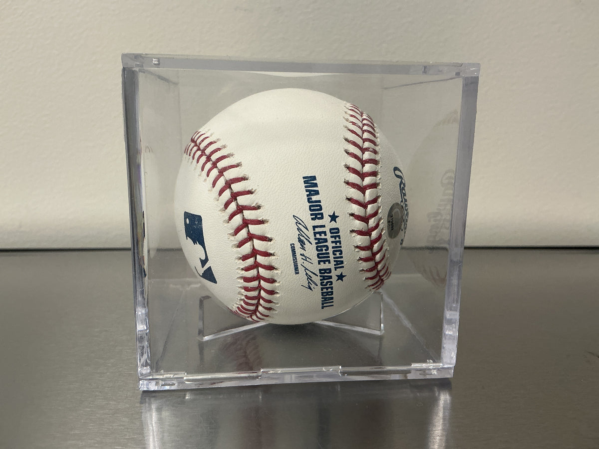 David Dejesus Autographed OMLB Baseball (MLB COA)