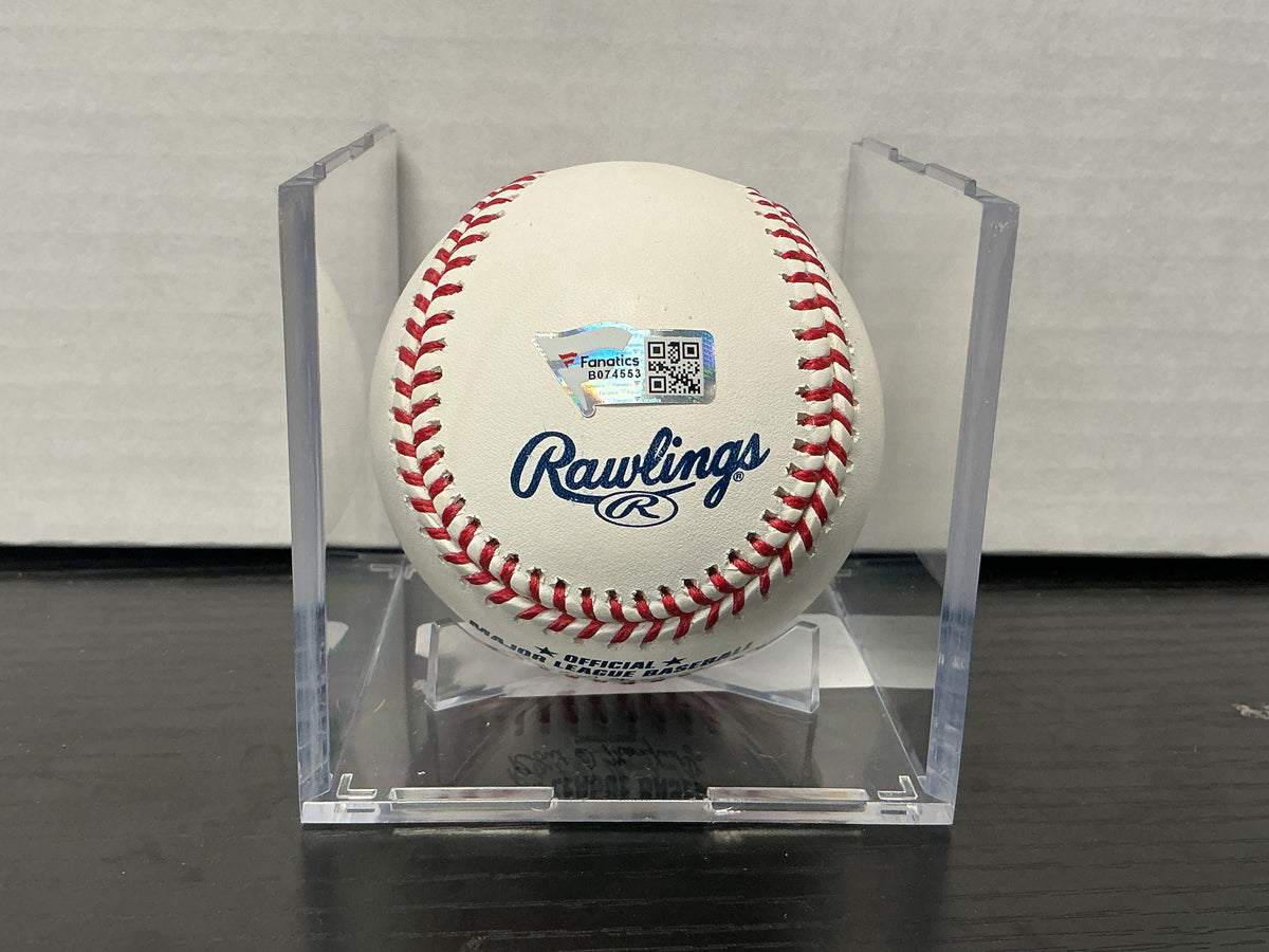 Mariano Rivera Autographed Rawlings Baseball w/ 5x WS Champs Inscription (Fanatics/MLB COA)