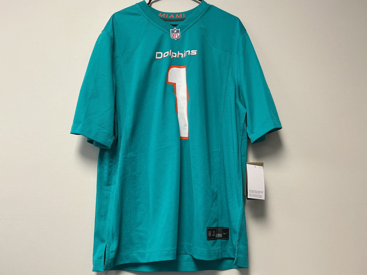 Tua Tagovailoa Authentic Autographed Dolphins Jersey (Fanatics COA)