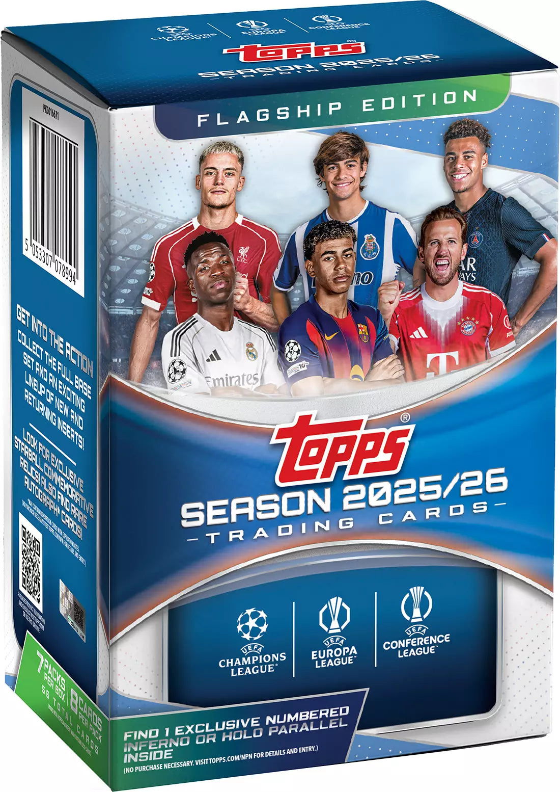 2025-26 Topps UEFA Club Competition Value Box