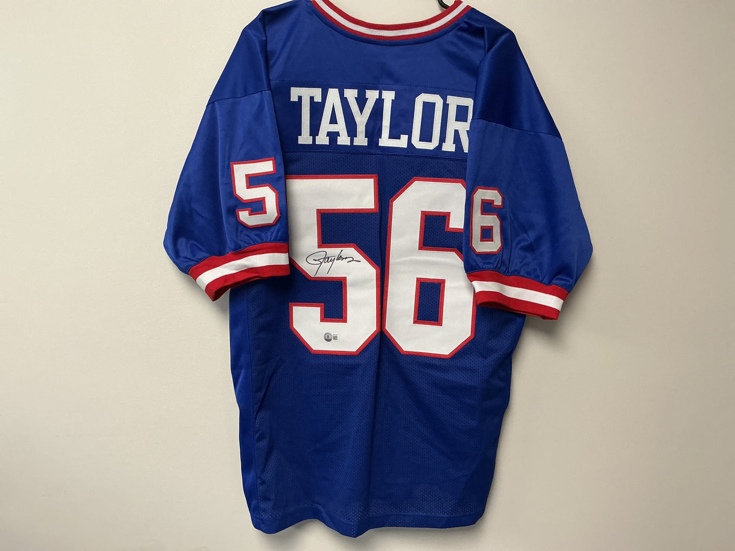 Lawrence Taylor Autographed Custom Jersey
