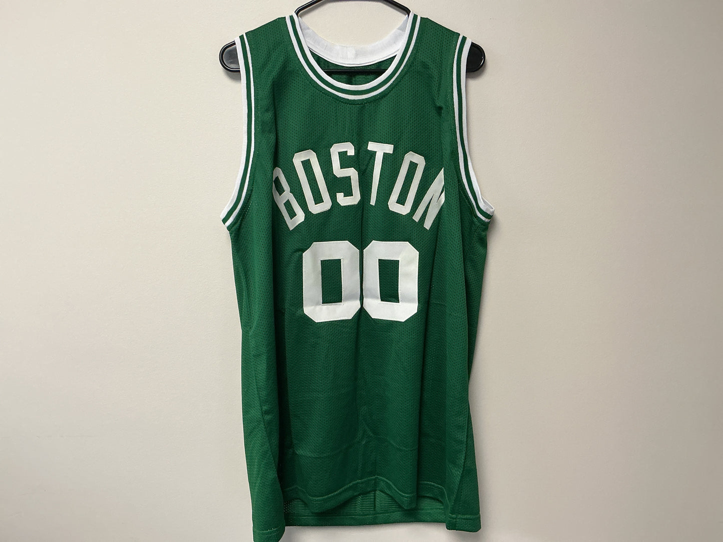 Robert Parish Autographed Custom Jersey