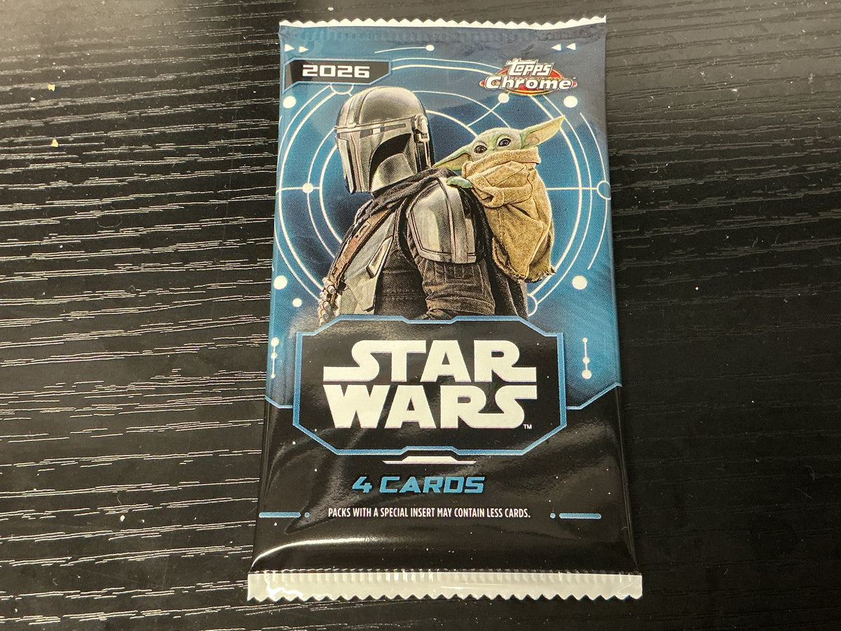 2026 Topps Chrome Star Wars Blaster Pack