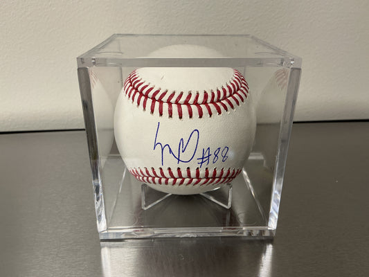 Luis Robert Jr. Autographed OMLB Baseball (BAS COA)