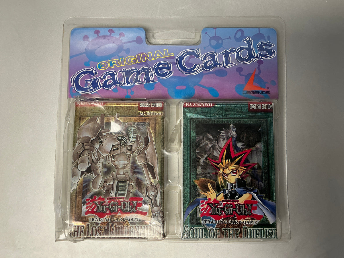 YuGiOh - Soul of the Duelist / The Lost Millennium 1st Ed. 2-Pack Blister
