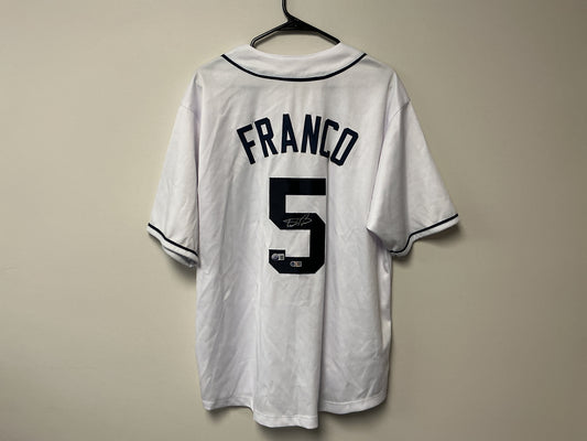 Wander Franco Autographed Custom Jersey