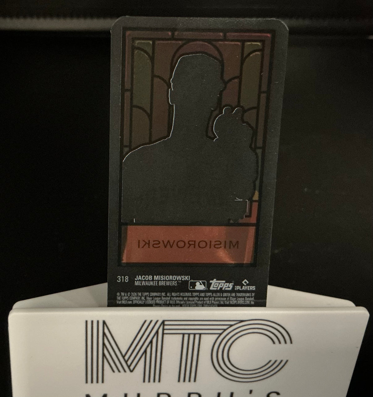 2026 Topps Allen Ginter Jacob Misiorowski RC #318 Mini Stained Glass SSP
