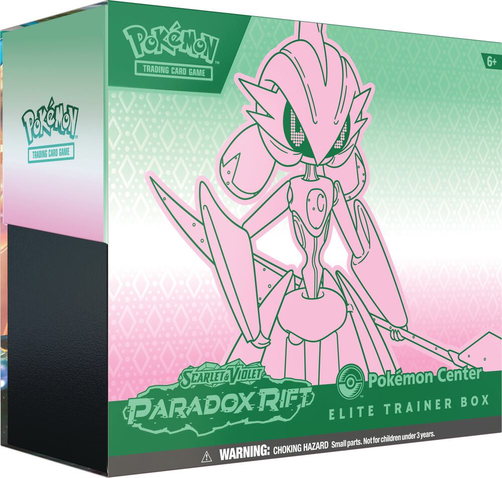 Paradox Rift Pokemon Center Elite Trainer Box [Iron Valiant]