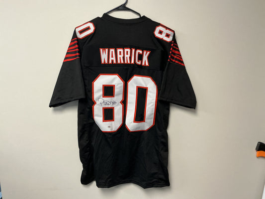 Peter Warrick Autographed Custom Jersey