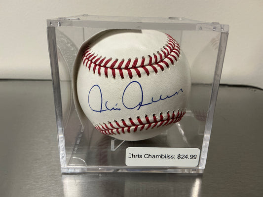 Chris Chambliss Autographed Baseball (Tristar COA)