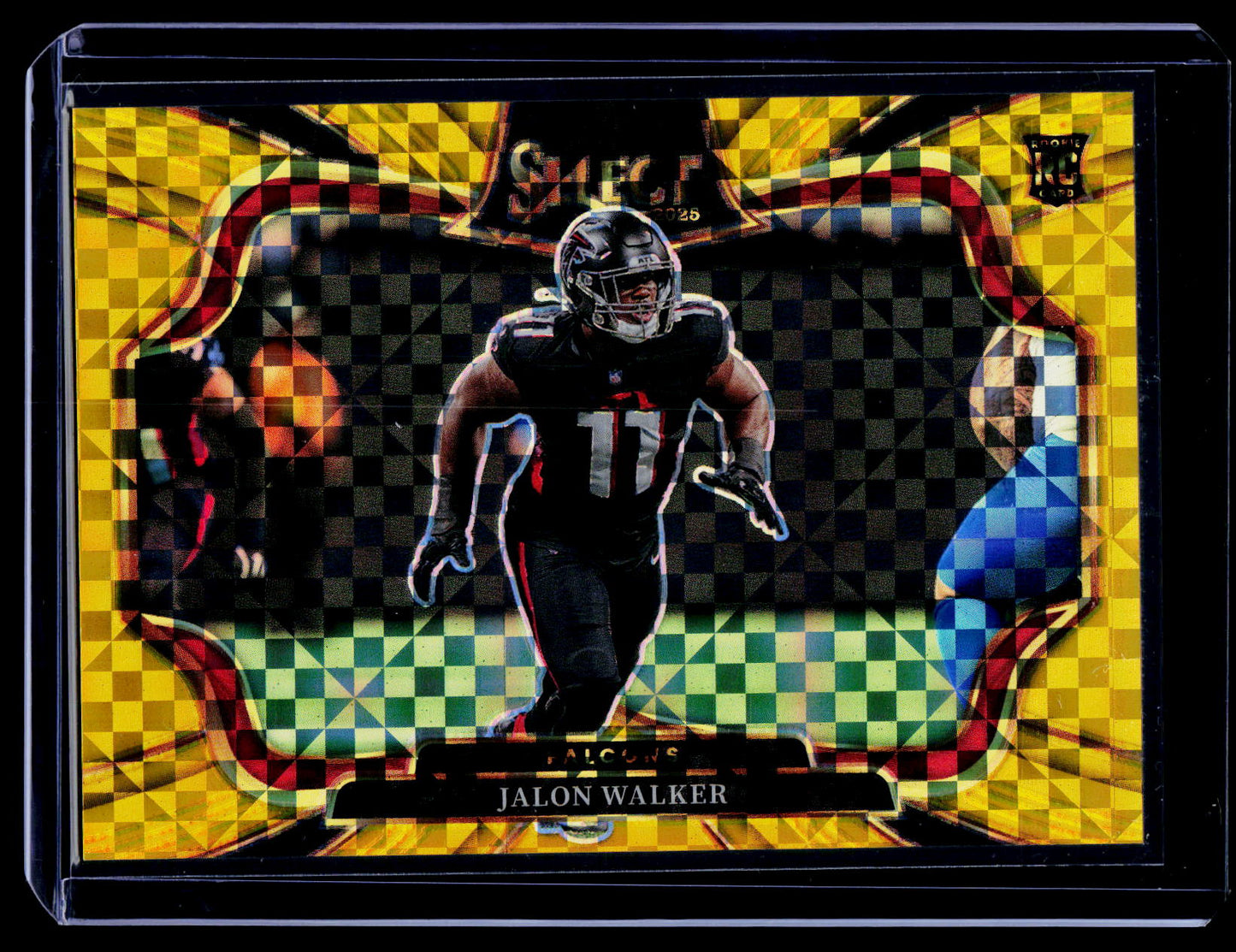 2025 Panini Select #448 Jalon Walker Gold Prizm #/10