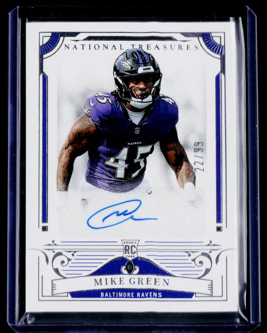 2025 Panini National Treasures #120 Mike Green #/99