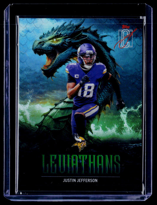 2025 Topps Signature Class #L-5 Justin Jefferson Leviathans