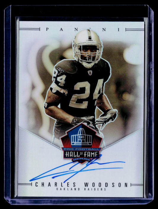 2023 Panini National Treasures #CW Charles Woodson HOF Signatures Prizm #/50