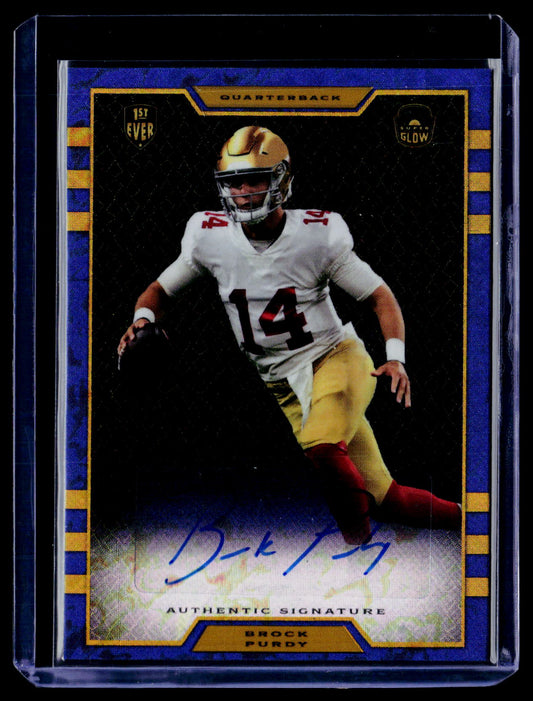 2022 Brock Perdy Dimond Autographs #BP-1B SuperGlow 1/1