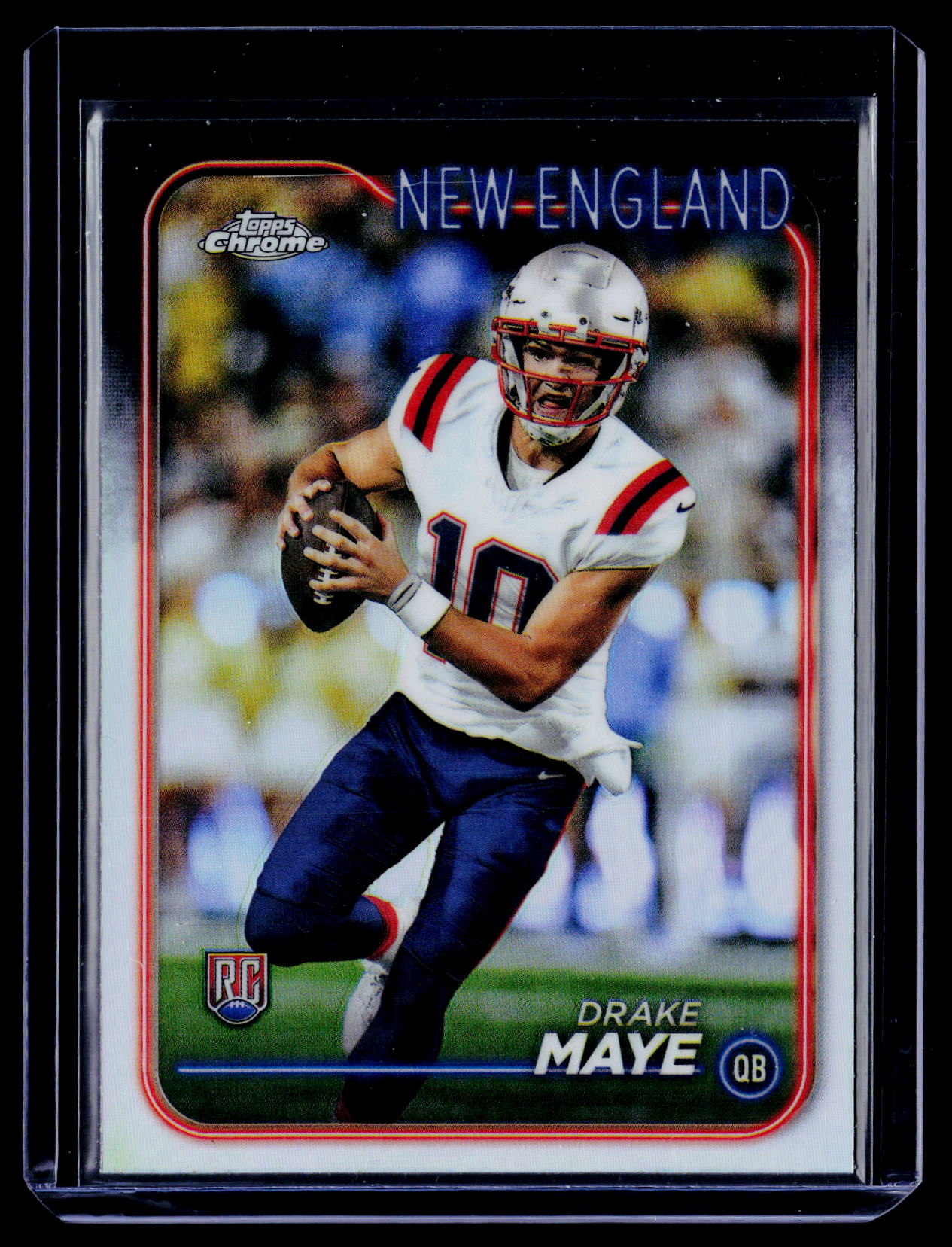 2024 Topps Chrome #203 Drake Maye Refractor
