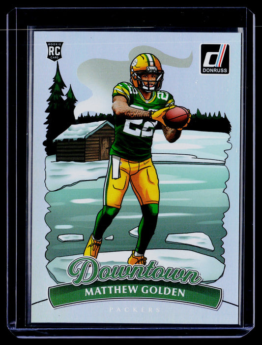 2025 Donruss #18 Matthew Golden Downtown!