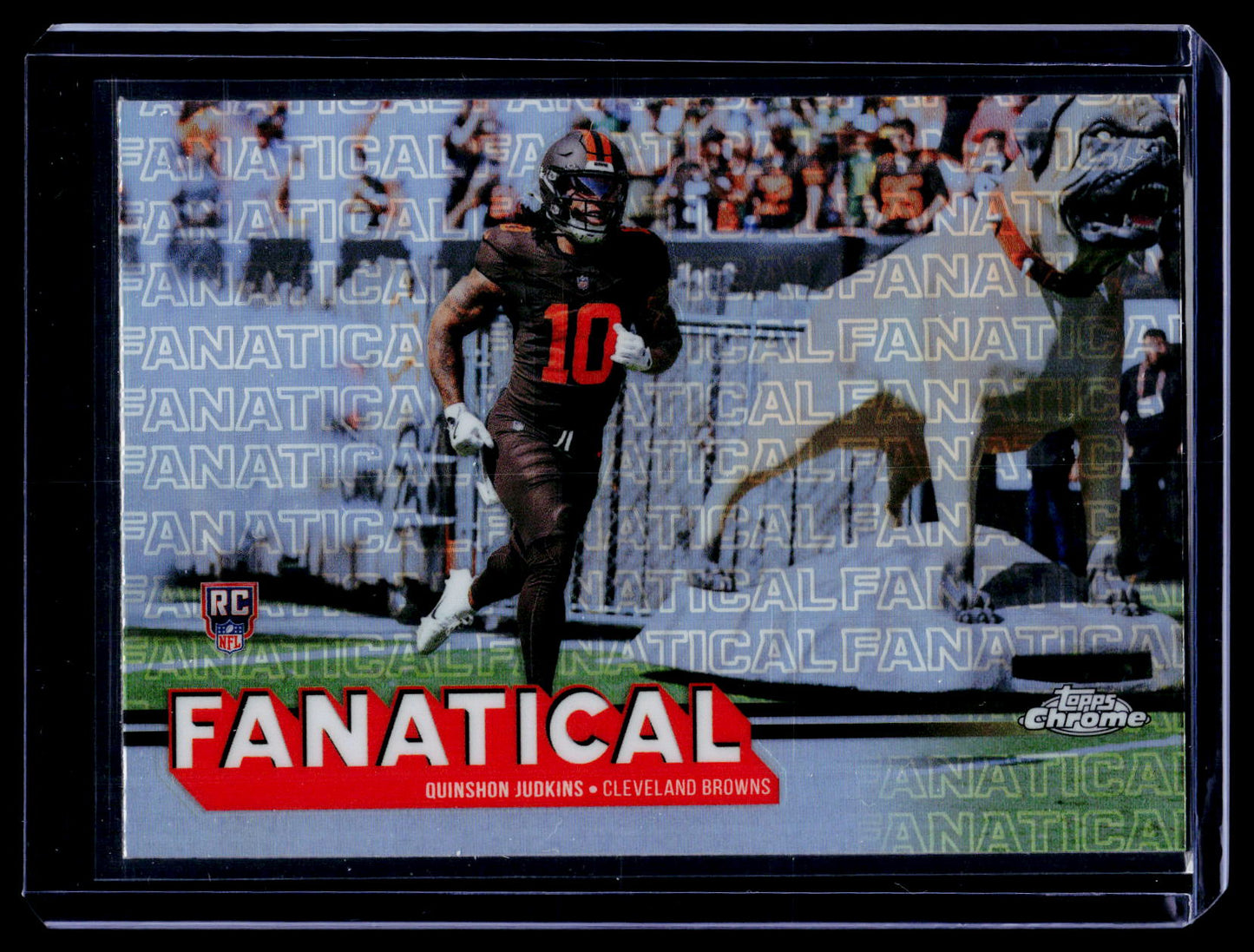 2025 Topps Chrome #FF-9 Quinshon Judkins Fanatical Refractor