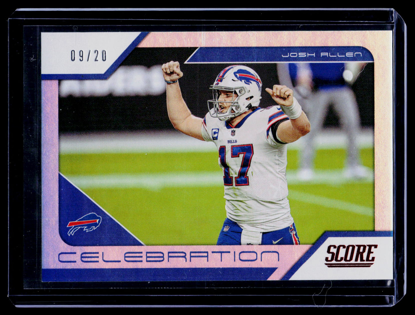 2021 Score #C17 Josh Allen Celebration #/20