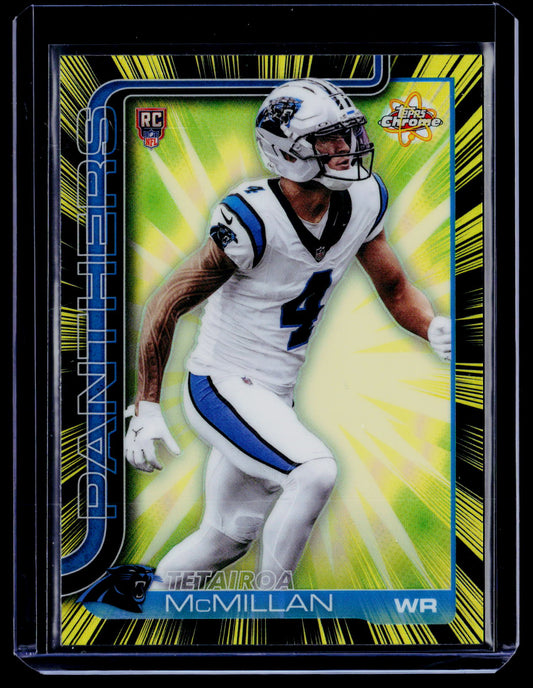 2025 Topps Chrome #RR-2 Tetairoa McMillan Radiating Rookies