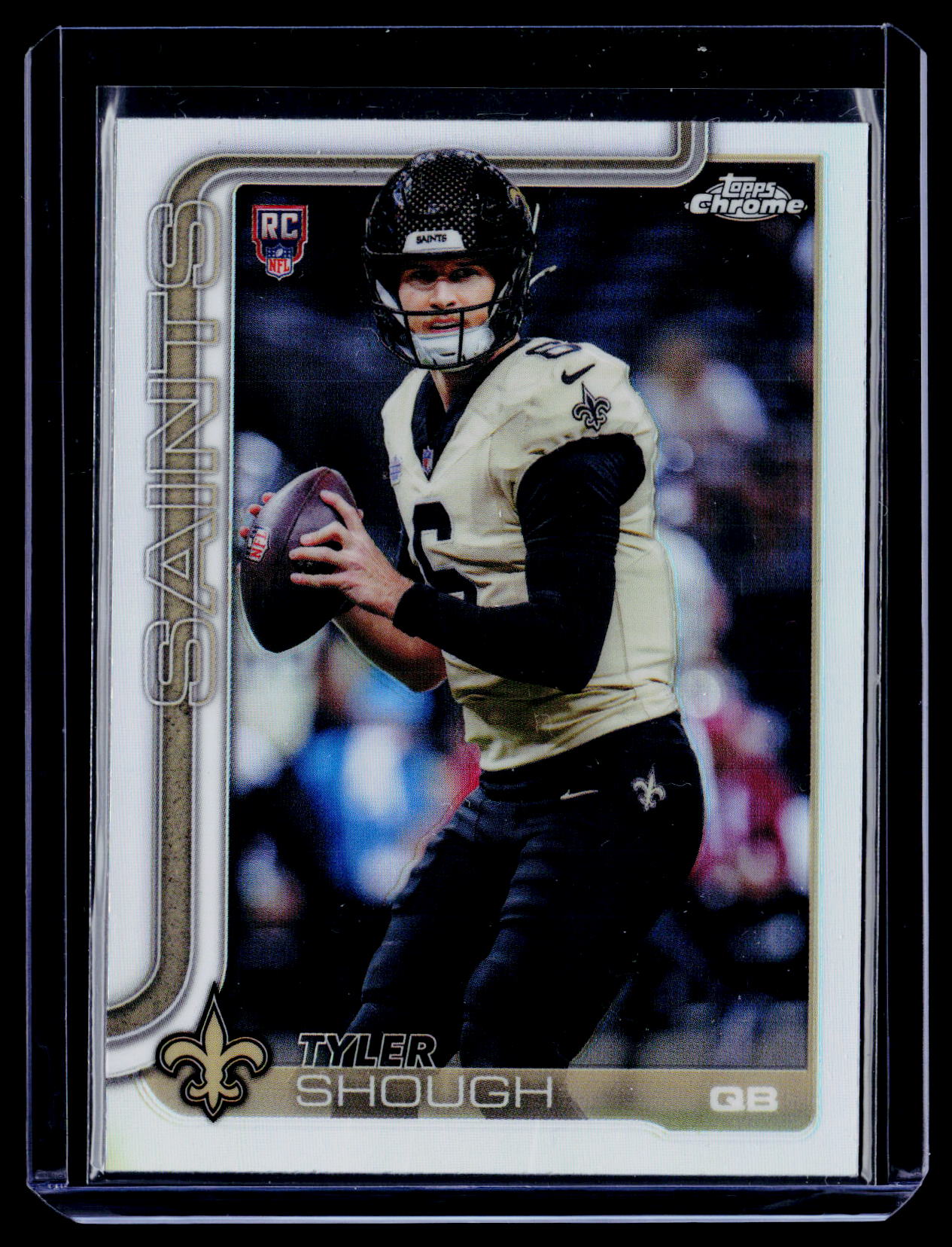 2025 Topps Chrome #398 Tyler Shough Refractor