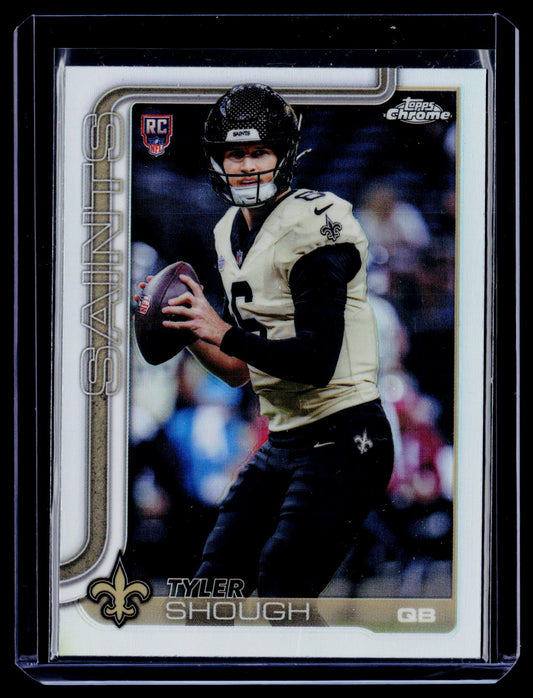 2025 Topps Chrome #398 Tyler Shough Refractor