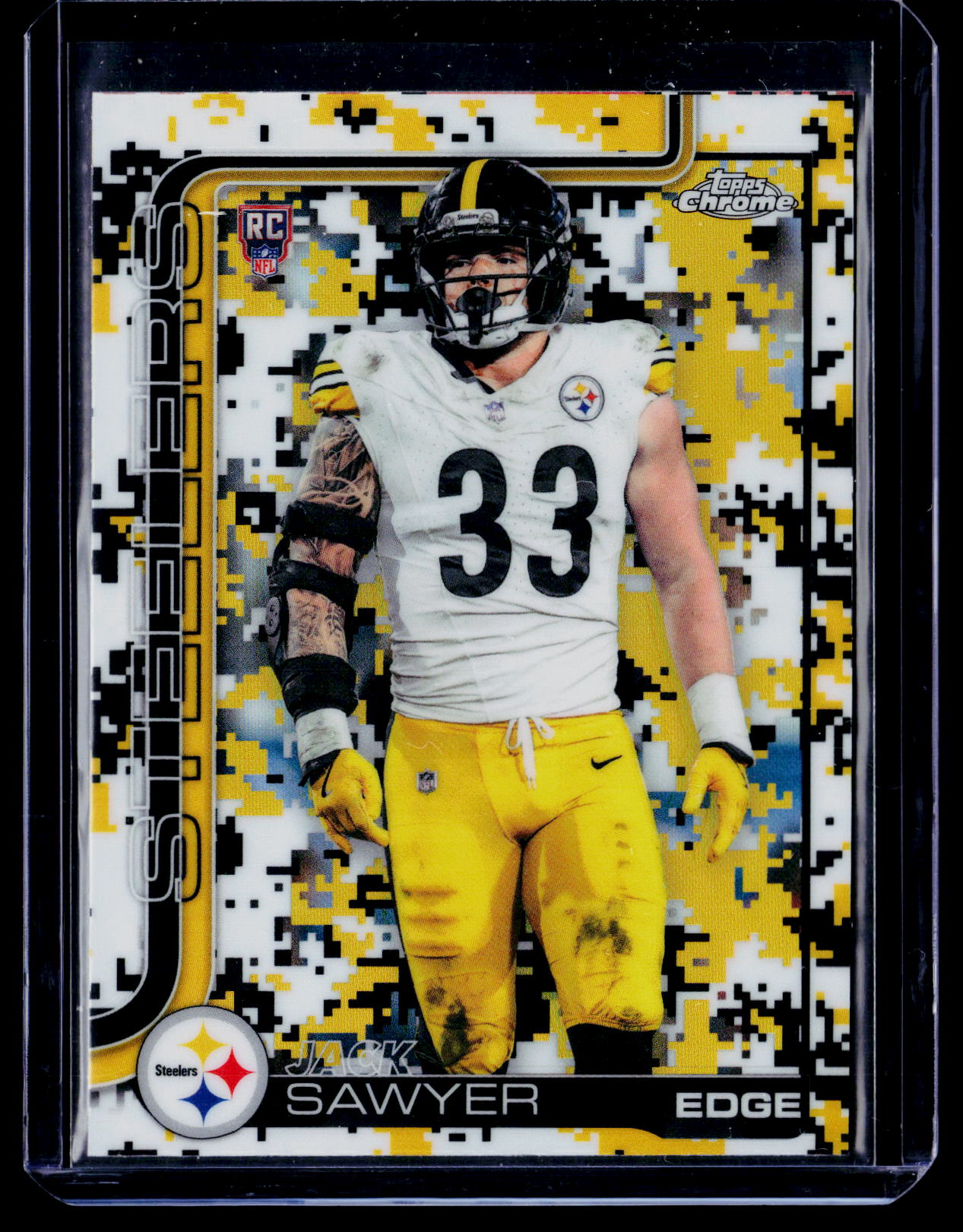 2025 Topps Chrome #357 Jack Sawyer Team Camo