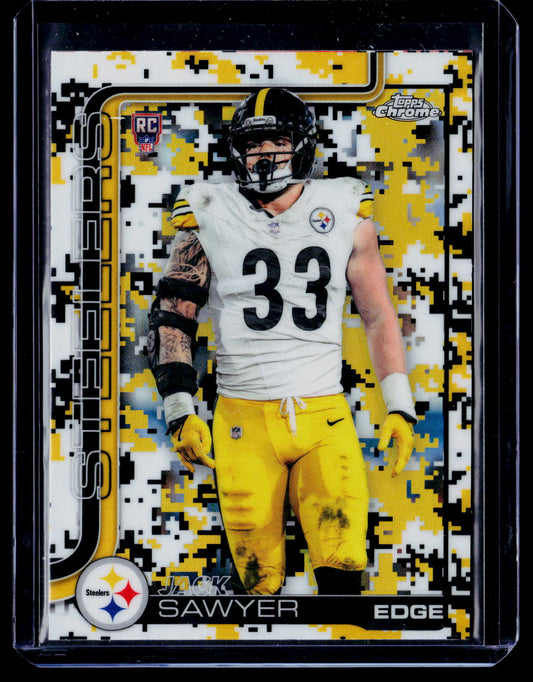 2025 Topps Chrome #357 Jack Sawyer Team Camo