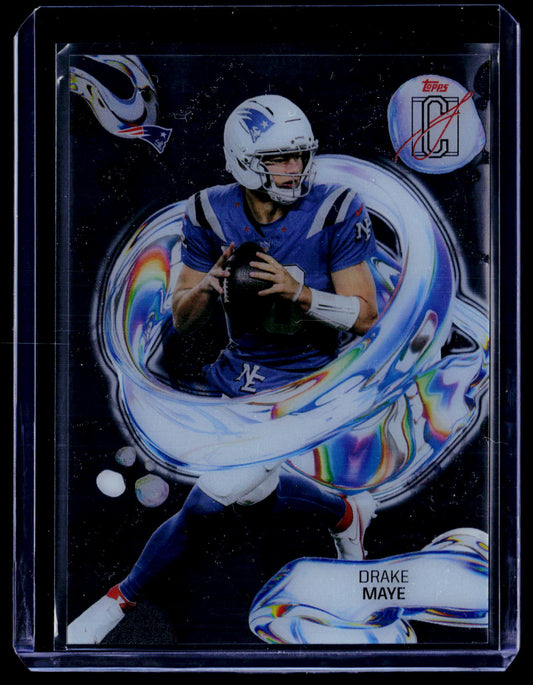 2025 Topps Signature Class #FL-7 Drake Maye Fluidity