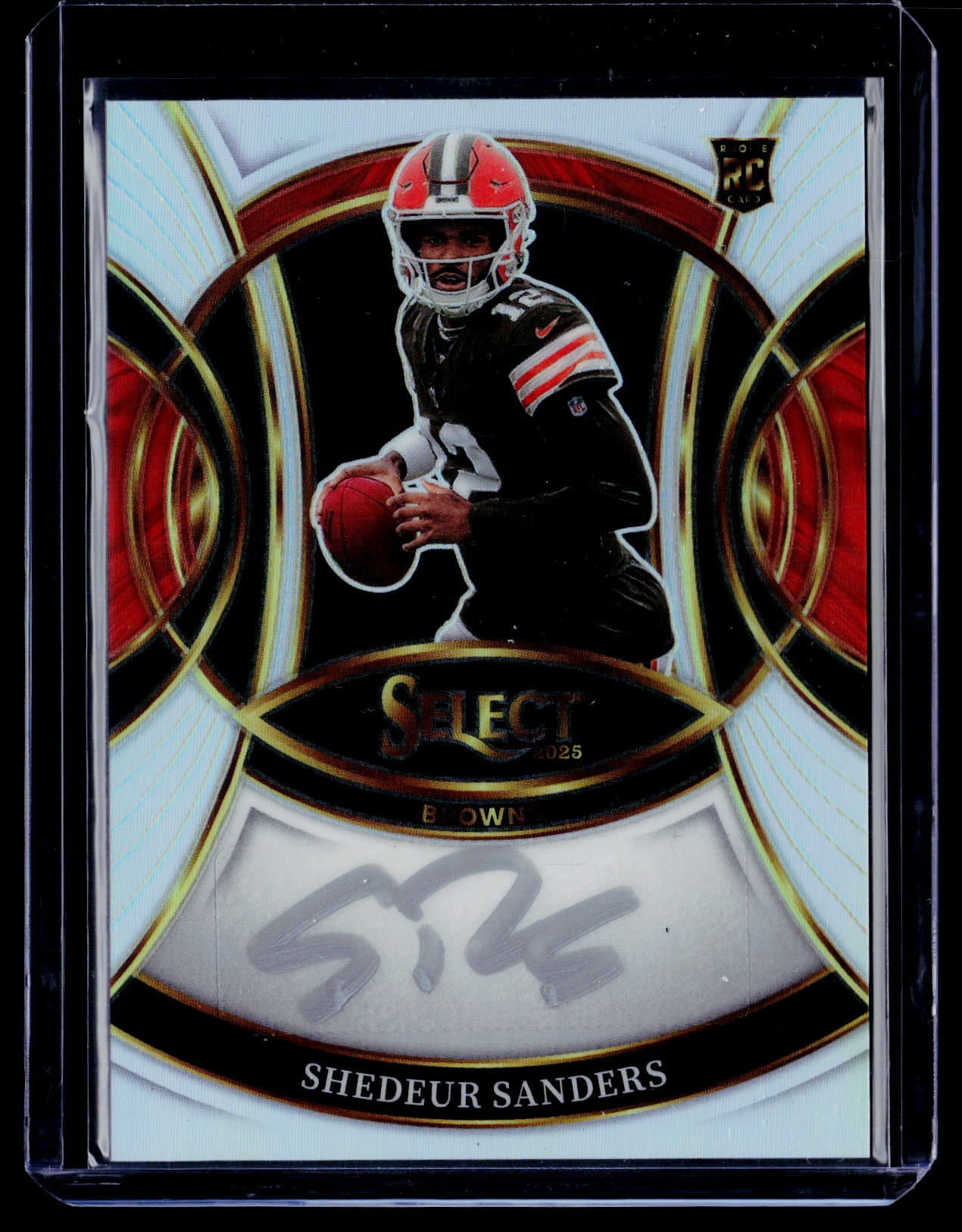 2025 Panini Select #RSI-SSS Shedeur Sanders Rookie Signatures