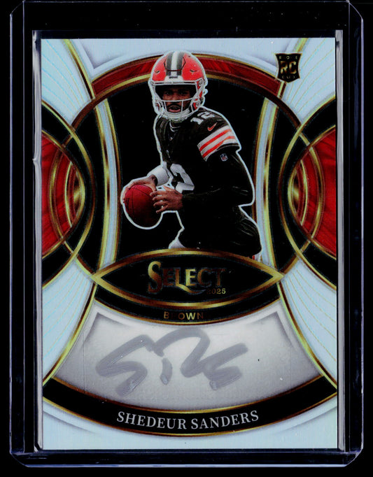 2025 Panini Select #RSI-SSS Shedeur Sanders Rookie Signatures