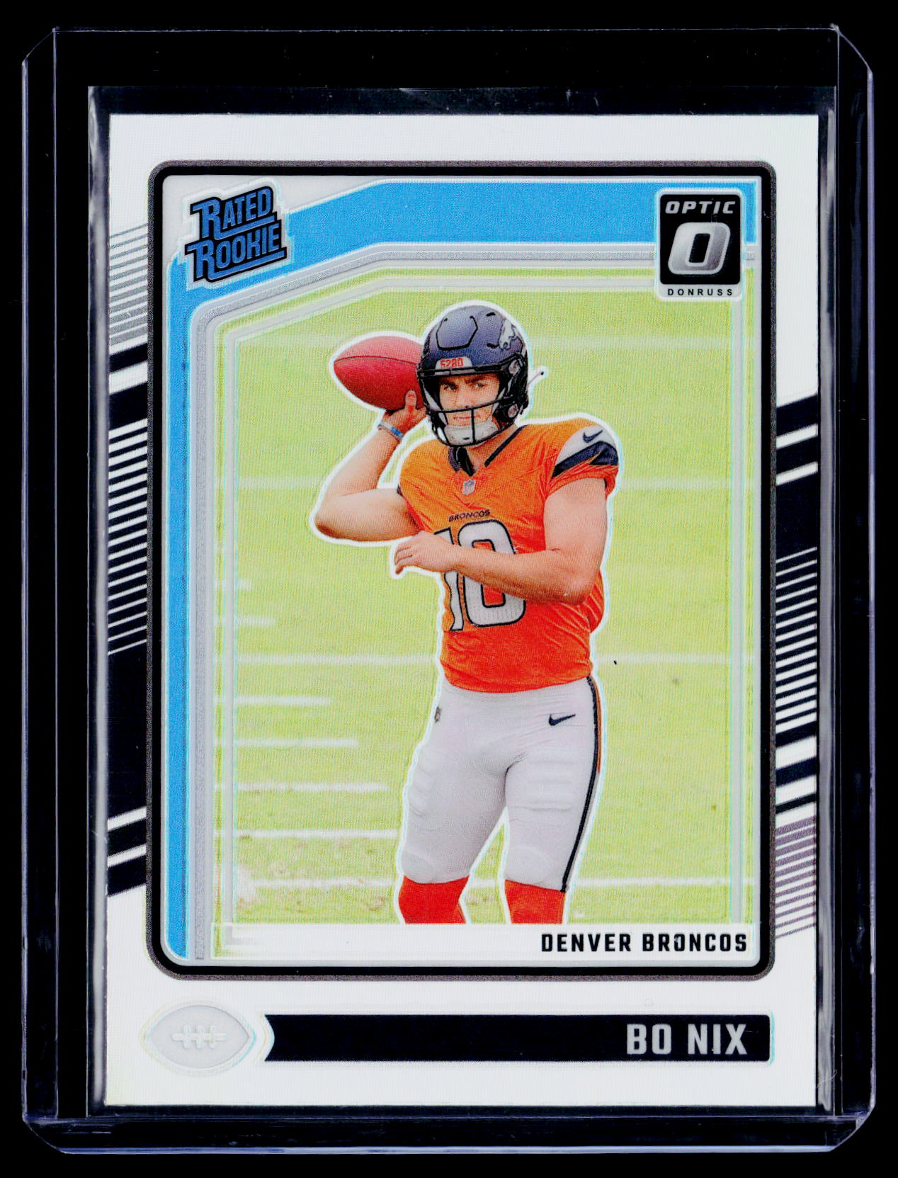 2024 Donruss Optic #209 Bo Nix Holo