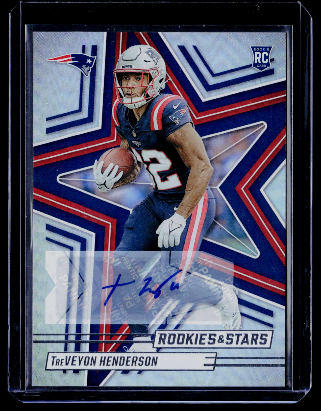 2025 Panini Rookies & Stars #188 TreVeyon Henderson Rookie Signatures