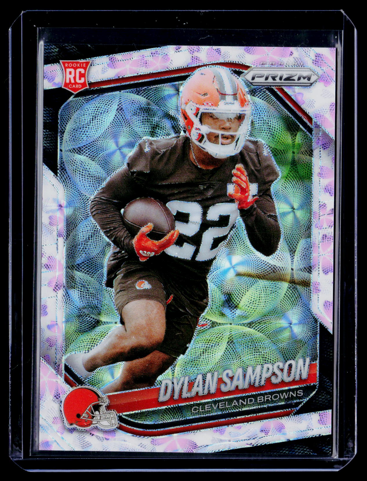 2025 Panini Prizm #365 Dylan Sampson Choice Cherry Blossom #/15
