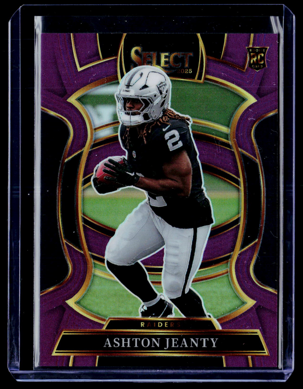 2025 Panini Select #4 Ashton Jeanty Purple Prizm #/75